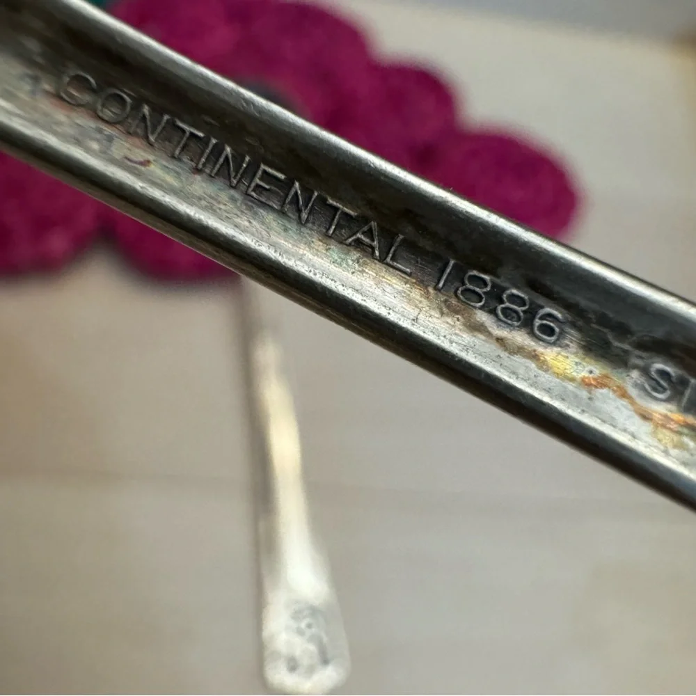 Vintage Marked WM Rogers & Son IS April & Continental 1886 Silver Plate Spoons